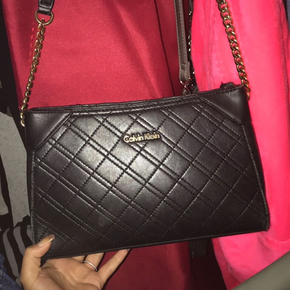 Black Calvin Klein crossbody